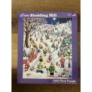 Christmas Sledding Hill Puzzle - 1000 Piece